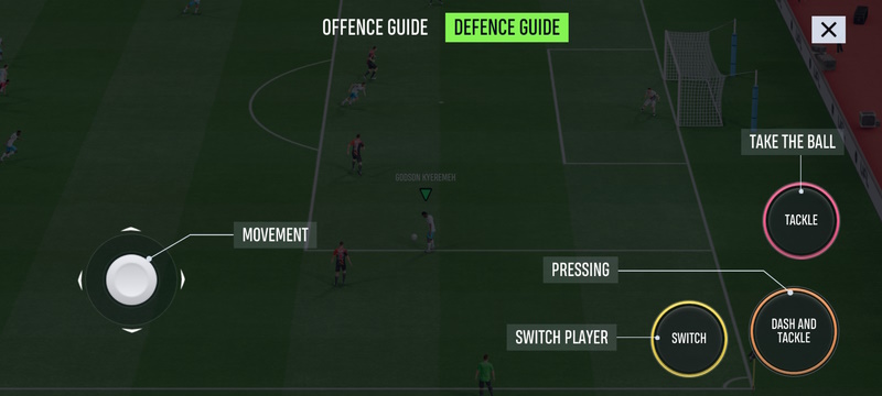 Phòng thủ để phản công trong UFL Soccer Game