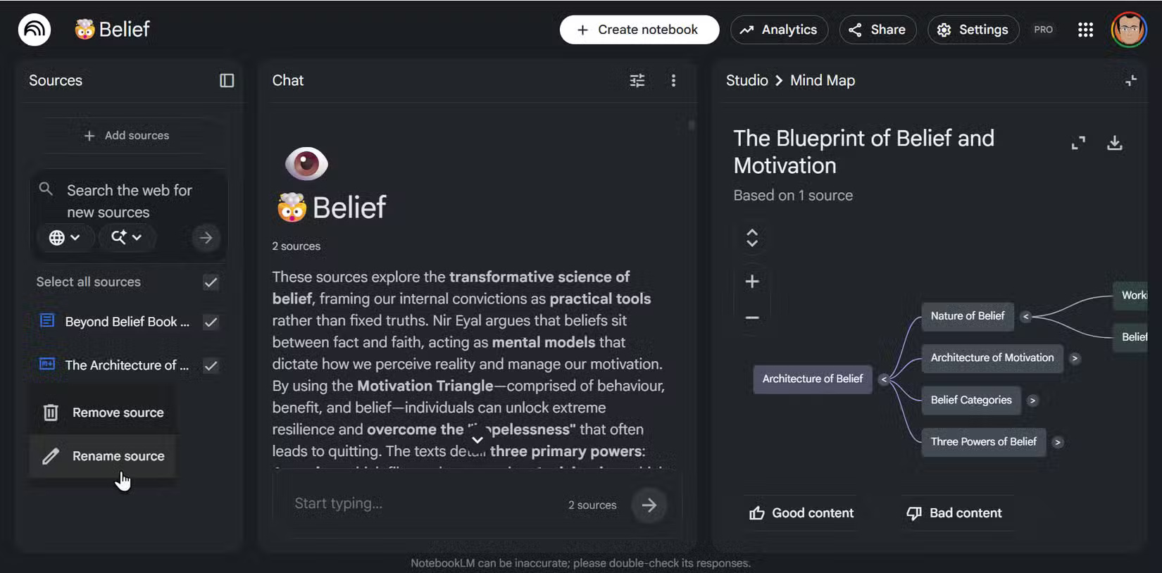 Mẹo sử dụng công cụ sơ đồ tư duy của NotebookLM