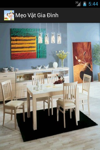 Mẹo vặt gia đình for AndroidMẹo vặt cho gia đình trên điện thoại Android