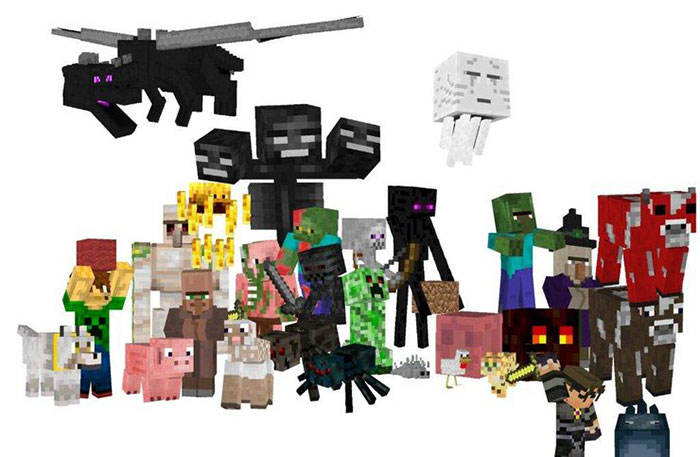 Số lượng mob khổng lồ trong Minecraft có thể khiến game bị giật lag