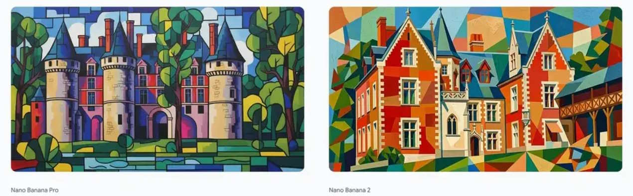 Chất lượng hình ảnh được tạo ra bởi Nano Banana 2 và Pro