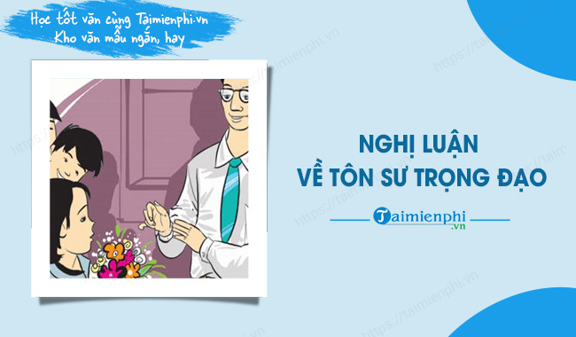 Nghi luan ve ton su trong dao