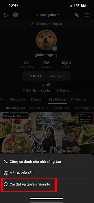 cach lay link tai khoan TikTok 2*429327