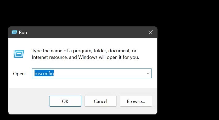  Những cách mở MSConfig trong Windows 11 