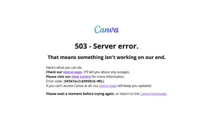  Những cách sửa lỗi Canva không hoạt động 