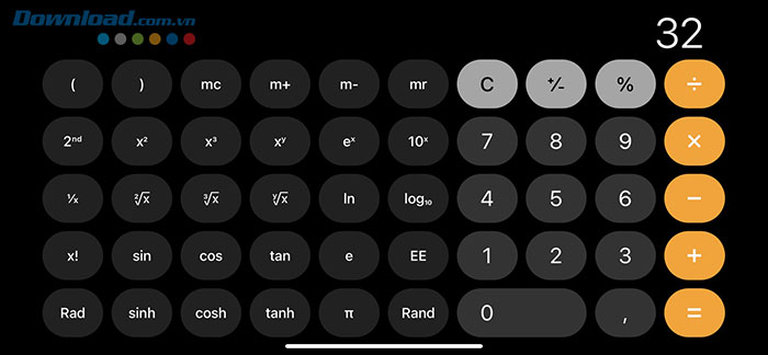 Những mẹo sử dụng và tính năng ẩn của Máy tính trên iPhone