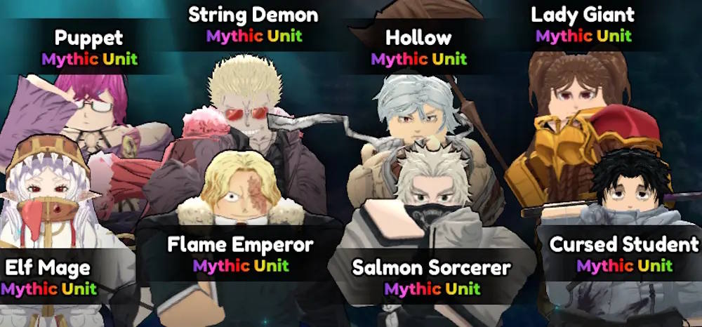 Nhân vật nào mạnh nhất trong Hành trình Anime Roblox