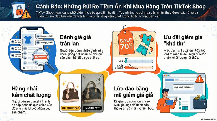 Những chiêu trò lừa đảo trên TikTok Shop