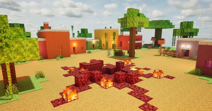  Những vị trí ẩn nấp tốt nhất ở bản đồ Minecraft trong Meccha Chameleon 