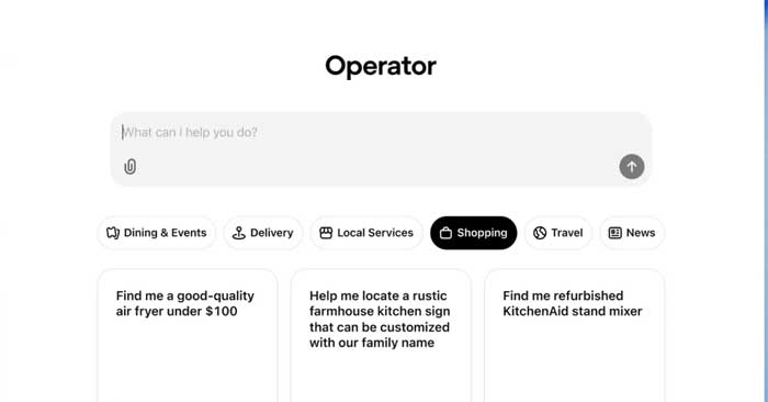 Operator là gì? Mọi điều bạn cần biết về agent dựa trên trình duyệt của AI