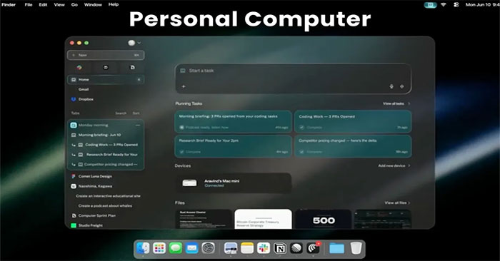 Perplexity ra mắt “Personal Computer”: AI agent hoạt động 24/7 trên nền tảng đám mây