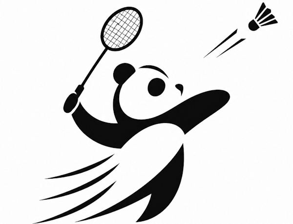 Logo đen trắng tạo trên ChatGPT
