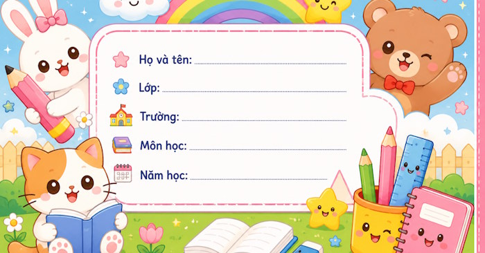  Promp thiết kế nhãn vở trên ChatGPT 