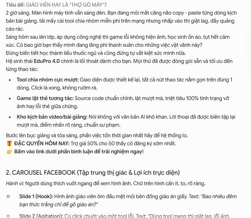 Nhân bản thành nhiều định dạng
