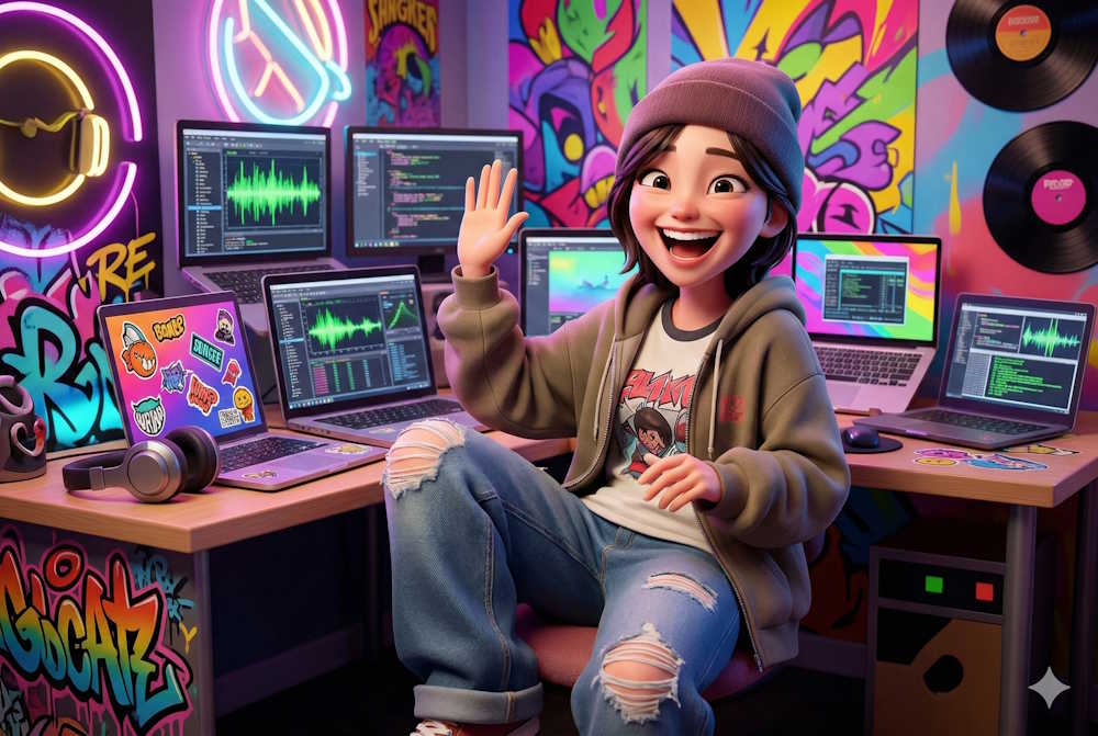 Prompt tranh biếm họa Gemini