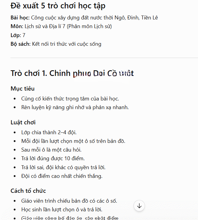 Thiết kế trò chơi học tập