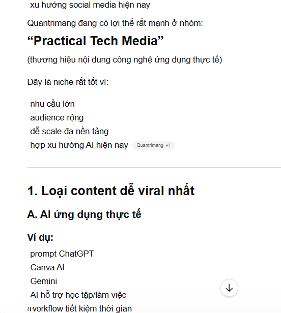 Prompt tối ưu tăng reach Facebook