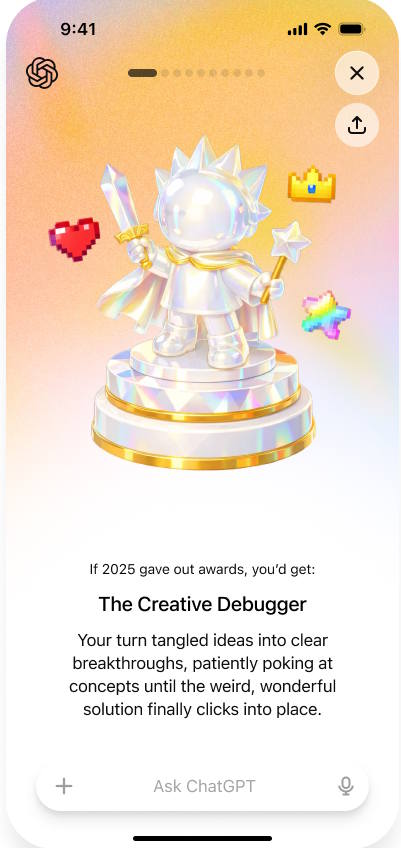 Tổng kết năm với ChatGPT