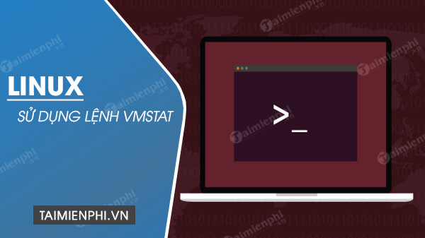 su dung lenh vmstat tren linux