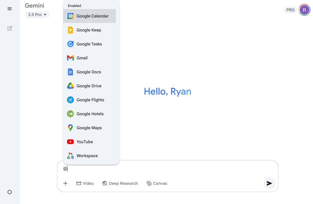 Cuộc trò chuyện Gemini.