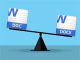  Sự khác nhau giữa Doc và Docx, so sánh Doc vs Docx 
