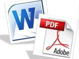 Sự khác nhau giữa PDF và Doc