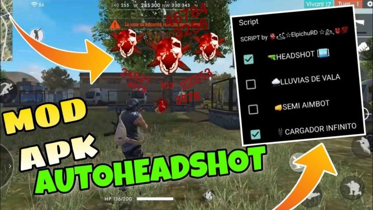 Bạn có thể mất tài khoản khi dùng mod APK auto headshot