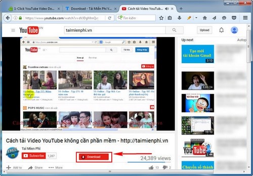 tai video youtube tren firefox bang add ons