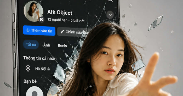  Tạo ảnh xuyên thủng trang cá nhân Facebook bằng AI 