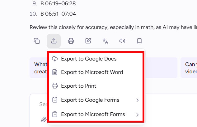 Chọn tải dữ liệu trên Magic School AI