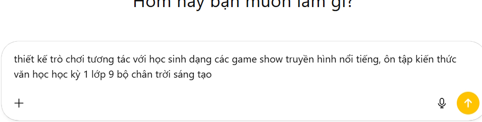 Prompt tạo trò chơi tương tác trên ChatGPT