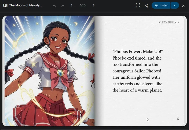 Truyện tranh Gemini sử dụng phong cách nghệ thuật giống anime.