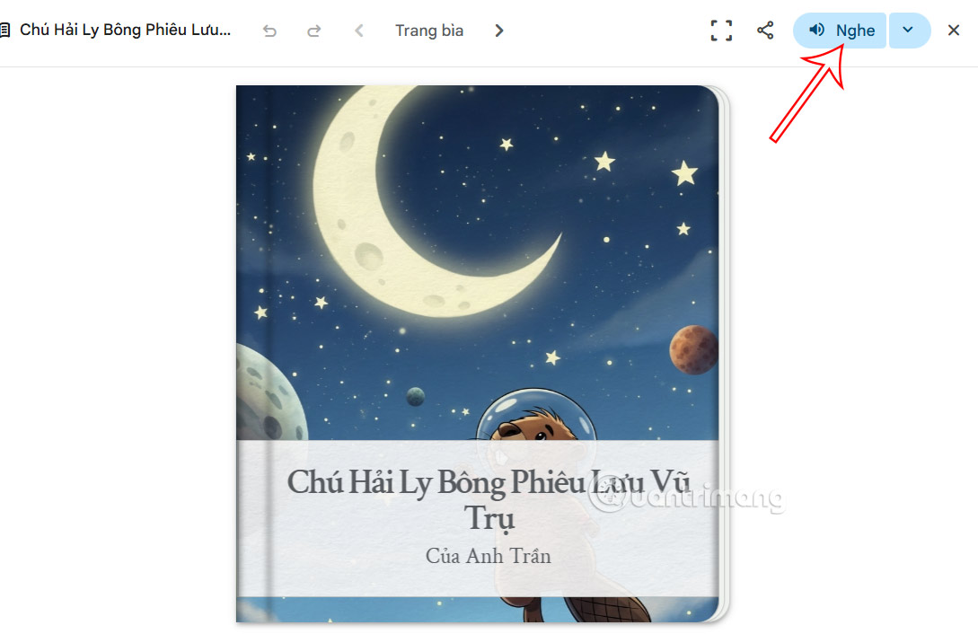 Ý tưởng tạo Storybook trên Gemini