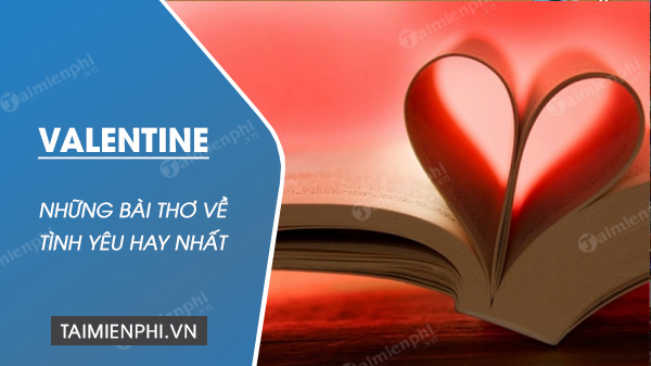 Tho hay cho ngay le Valentine - 14/02