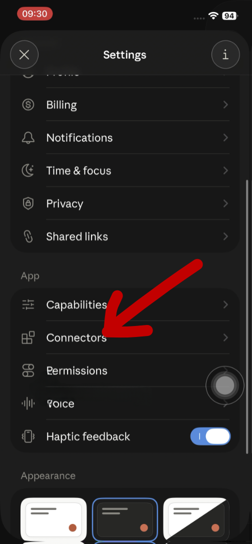 Claude Connectors Gmail