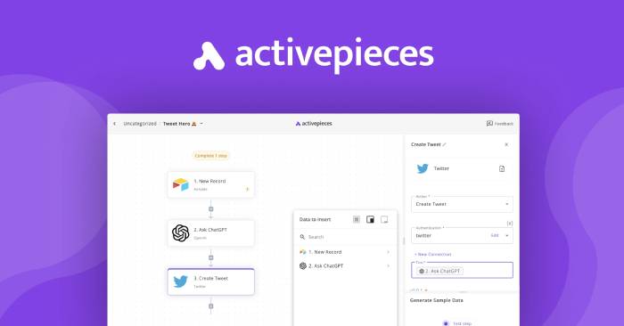  Tìm hiểu về Activepieces: Giải pháp mã nguồn mở thay thế Zapier và n8n tốt hơn mong đợi 