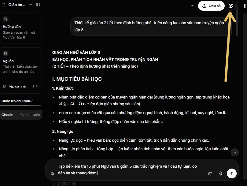 cách quản lý dự án với AI