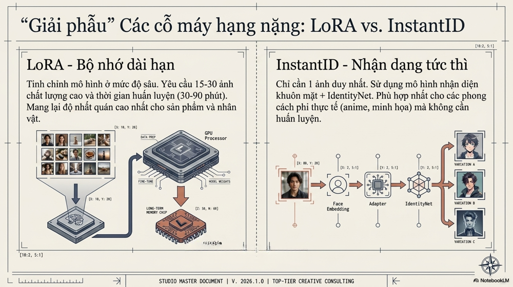 hướng dẫn tạo tác phẩm xuyên suốt AI