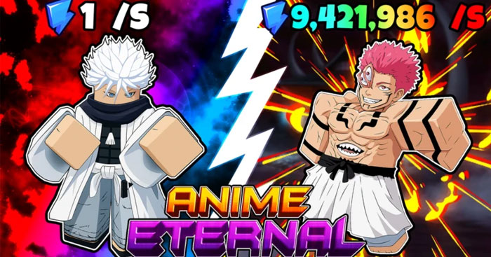 Game Roblox auto-click chủ đề anime - Anime Eternal