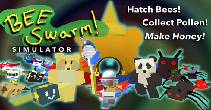Game mô phỏng thu thập mật ong trên Roblox - Bee Swarm Simulator