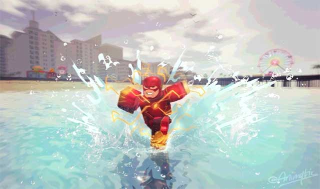 Việc di chuyển trong Flashpoint rất thú vị vì bạn có tốc độ siêu thanh