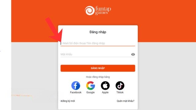 Đăng nhập tài khoản game Tân 3Q: MAX của mình.