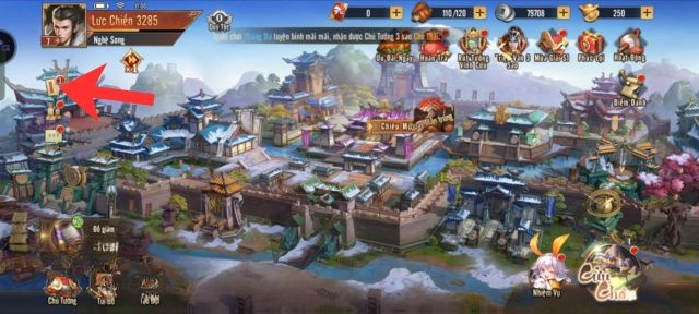 Nhấn vào mục Hòm thư