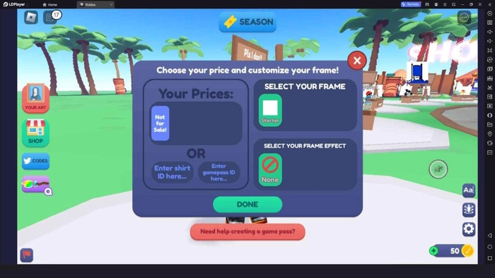 ID shirt Roblox