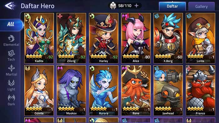 Gặp lại các vị tướng quen thuộc của Mobile Legends: Bang Bang trong Mobile Legends: Adventure