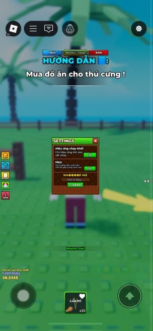 code Raise Animals 3*540905