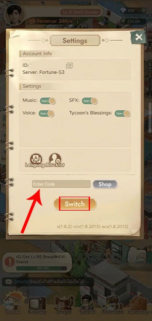 code Tiem Tap Hoa Thoi Gian 3*523495