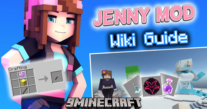  TOP bạn gái ảo trong Jenny Mod Minecraft 
