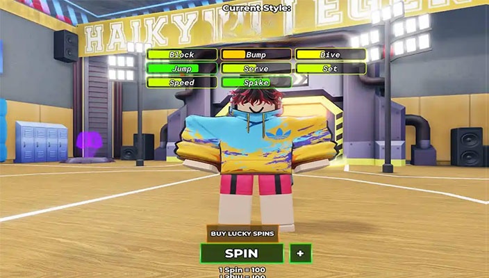Iwaizumi Style trong Roblox Haikyuu Legends