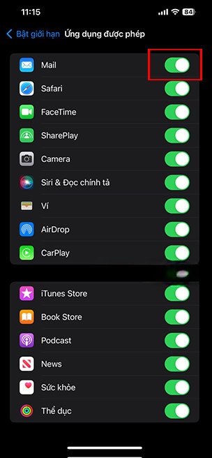 khoa ung dung tren iPhone 7*441929